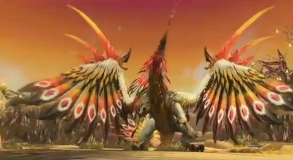 This giant feathered beast is clearly using Vol Dragon's skeleton.